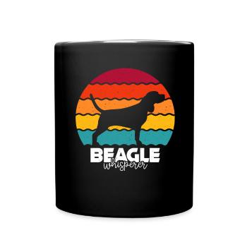 Beagle - Cadeau de chien - Mug uni - noir - Devant