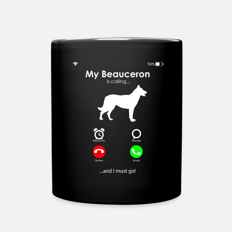 Beauceron - Mug uni - noir