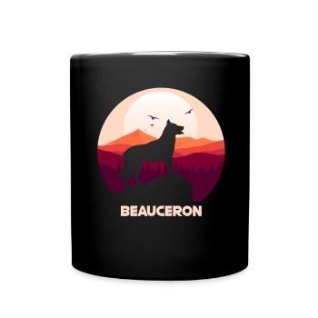 Beauceron - Full Colour Mug - black - Front