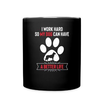 Beauceron - Full Colour Mug - black - Front