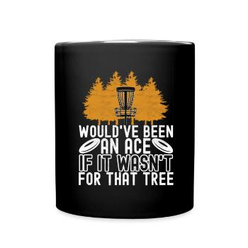 Disc Golf Disc Golfer - Full Colour Mug - black - Front