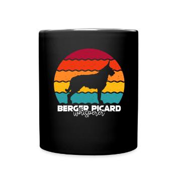 Berger de Picardie - Berger Picard - Tasse einfarbig - Schwarz - Vorne