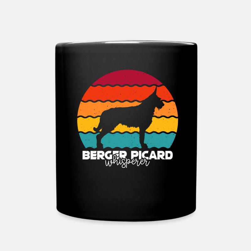 Berger de Picardie - Berger Picard - Tasse einfarbig - Schwarz