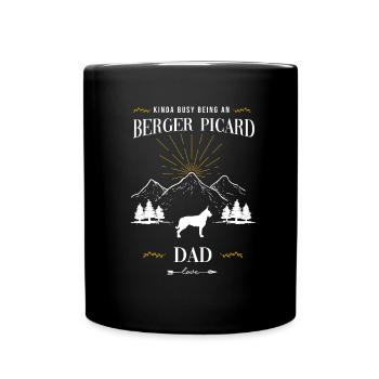 Berger de Picardie - Berger Picard - Tasse einfarbig - Schwarz - Vorne