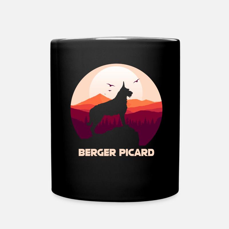 Berger de Picardie - Berger Picard - Mug uni - noir