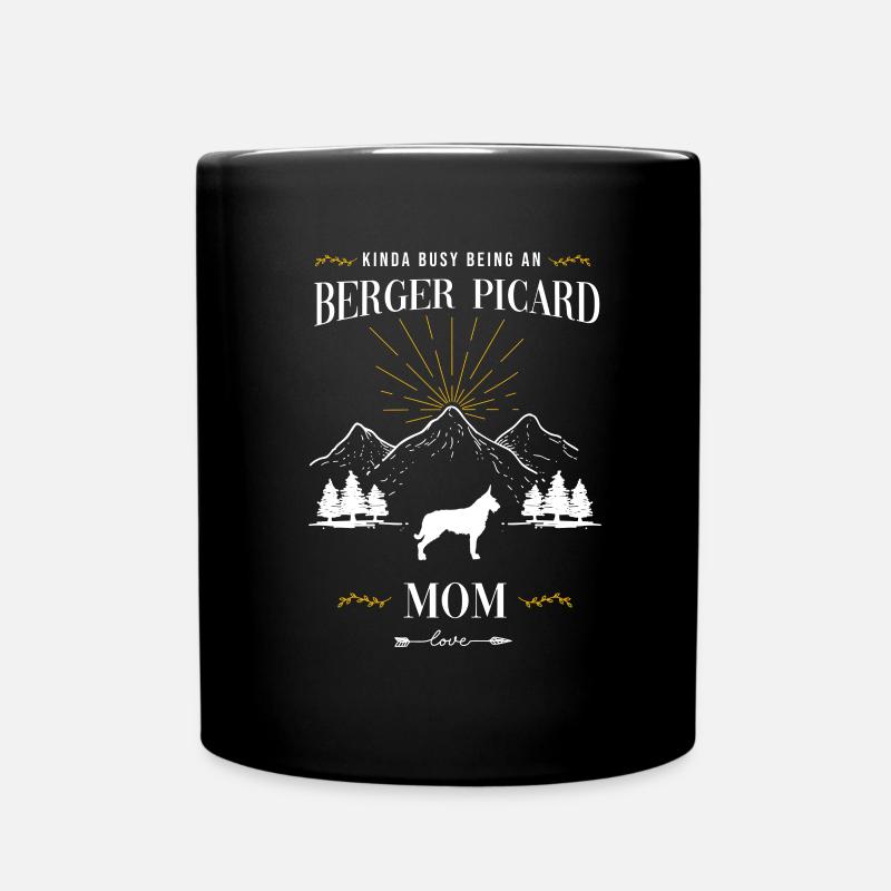 Berger de Picardie - Berger Picard - Tasse einfarbig - Schwarz