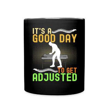 Chiropractor Chiropractic Physiotherapy - Full Colour Mug - black - Front