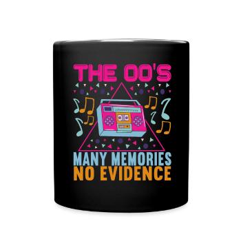 90s 90s 90s Party - Full Colour Mug - black - Front