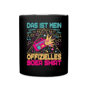 90s 90s 90s Party - Full Colour Mug - black - Front