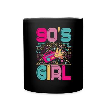 90s 90s 90s Party - Full Colour Mug - black - Front