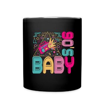 90s 90s 90s Party - Full Colour Mug - black - Front