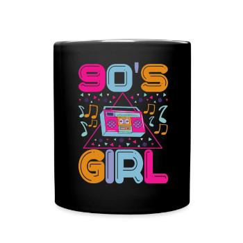 90s 90s 90s Party - Full Colour Mug - black - Front