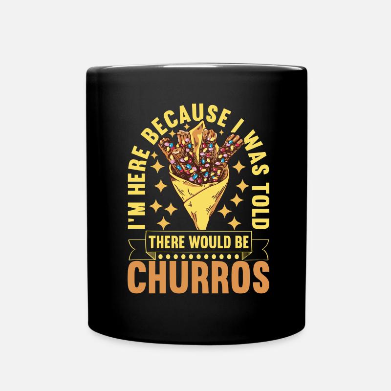 Churros - Mug uni - noir