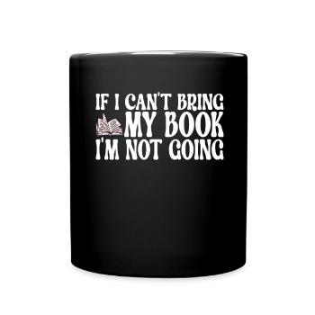 Lire des livres Rat de bibliothèque - Mug uni - noir - Devant