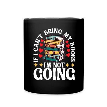 Lire des livres Rat de bibliothèque - Mug uni - noir - Devant