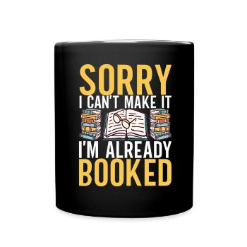 Bibliothèque de rats de bibliothèque de livres de lecture - Mug uni - noir - Devant