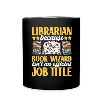 Bibliothèque de rats de bibliothèque de livres de lecture - Mug uni - noir - Devant