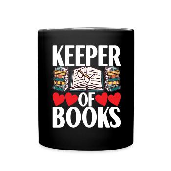 Bibliothèque de rats de bibliothèque de livres de lecture - Mug uni - noir - Devant
