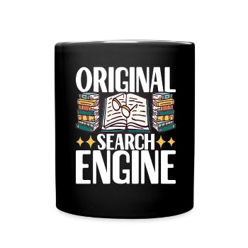Bibliothèque de rats de bibliothèque de livres de lecture - Mug uni - noir - Devant