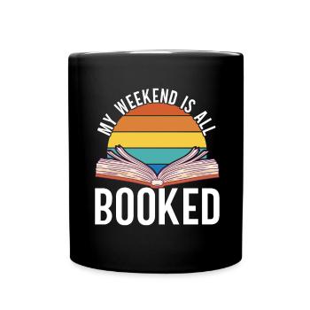 Lire des livres Rat de bibliothèque - Mug uni - noir - Devant