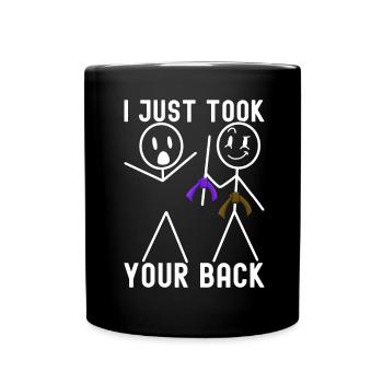 Jiu-Jitsu brésilien BJJ Grappling - Mug uni - noir - Devant