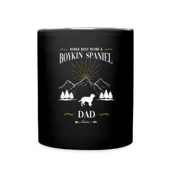 Boykin Spaniel - Full Colour Mug - black - Front