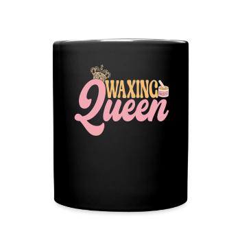 Kosmetikerin Kosmetik - Tasse einfarbig - Schwarz - Vorne