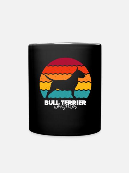 Bullterrier Bull Terrier - Mug uni - noir