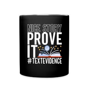 Professeur d’anglais Englisch Lehrer - Mug uni - noir - Devant