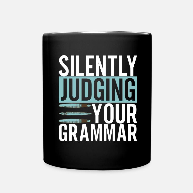 Englisch Lehrer English Teacher - Tasse einfarbig - Schwarz