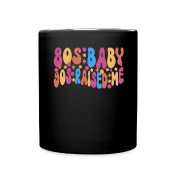 90s 90s 90s Party - Full Colour Mug - black - Front