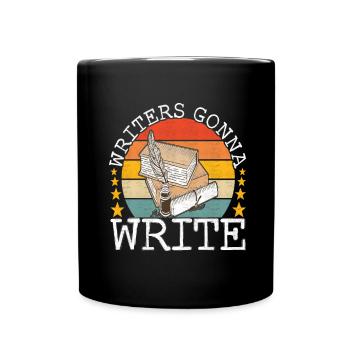 Auteur Écrivain Écrivain - Mug uni - noir - Devant