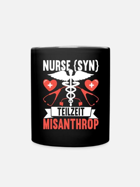 Infirmière infirmière - Mug uni - noir