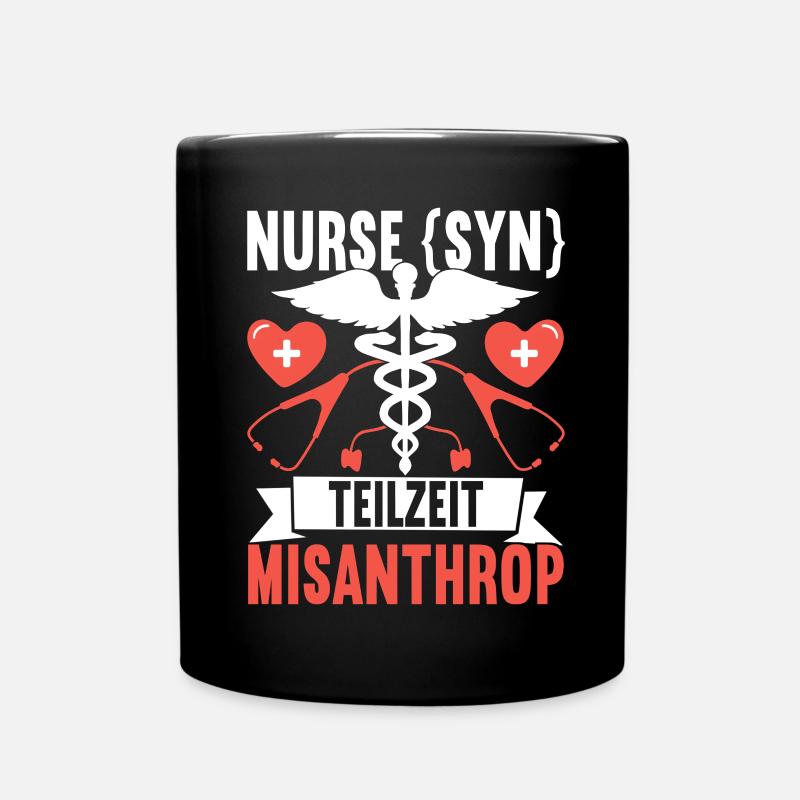 Infirmière infirmière - Mug uni - noir