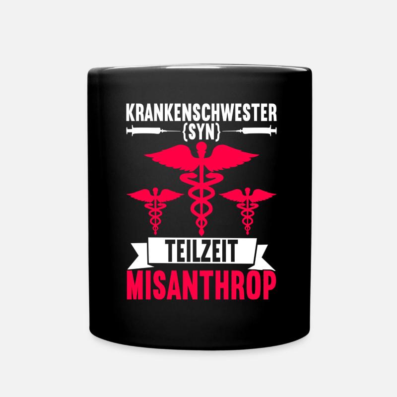 Infirmière infirmière - Mug uni - noir