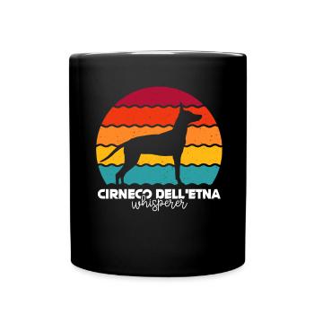 Cirneco dell Etna - Full Colour Mug - black - Front