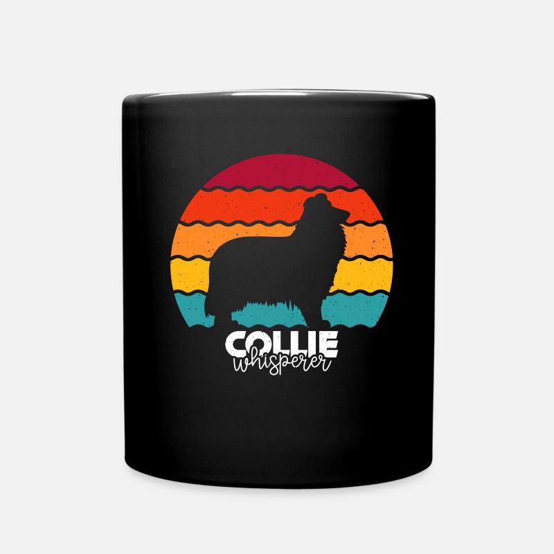 Collie - Tasse einfarbig - Schwarz