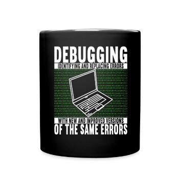 Programmeur Informaticien - Mug uni - noir - Devant