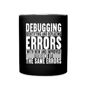 Programmeur Informaticien - Mug uni - noir - Devant