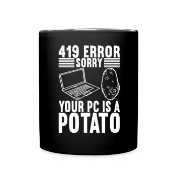 Programmer Computer Scientist - Full Colour Mug - black - Front