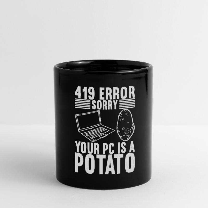Programmierer Informatiker Tasse einfarbig