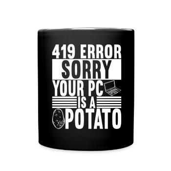 Programmer Computer Scientist - Full Colour Mug - black - Front