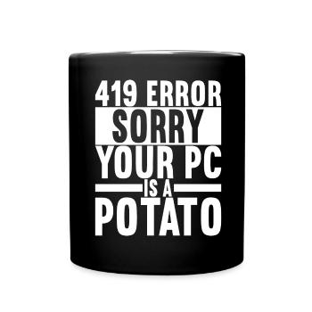 Programmer Computer Scientist - Full Colour Mug - black - Front