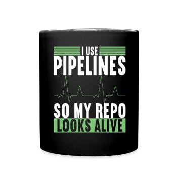 Programmer Computer Scientist - Full Colour Mug - black - Front
