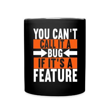 Programmer Computer Scientist - Full Colour Mug - black - Front
