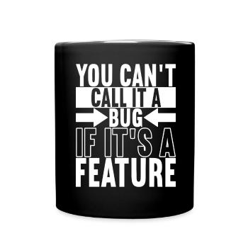 Programmer Computer Scientist - Full Colour Mug - black - Front