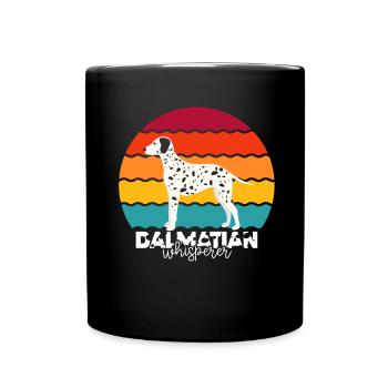 Dalmate - Mug uni - noir - Devant