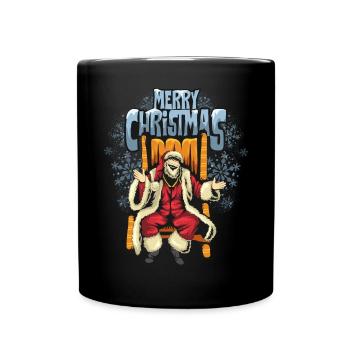Cadeaux de Noël Noël - Mug uni - noir - Devant
