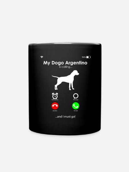 Dogo Argentino - Mug uni - noir