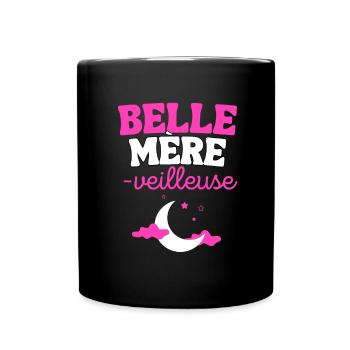 Cadeau Belle Mère insomniaque Noel Anniversaire - Mug uni - noir - Devant